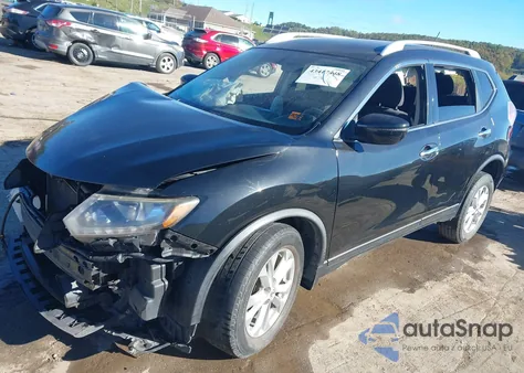 2016 Nissan Rogue Sv z USA, uszkodzony, nr VIN KNMAT2MVXGP598645